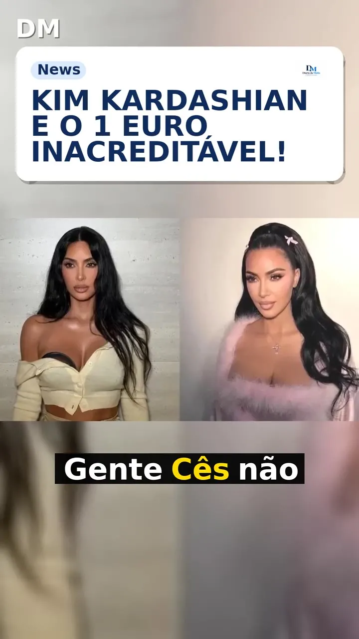 Kim Kardashian recebe 1 euro por assalto armado em Paris