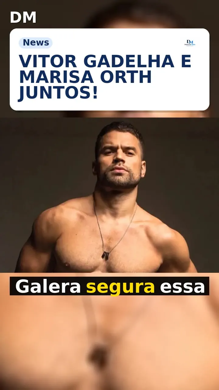Vitor Gadelha protagoniza filme erótico com Marisa Orth
