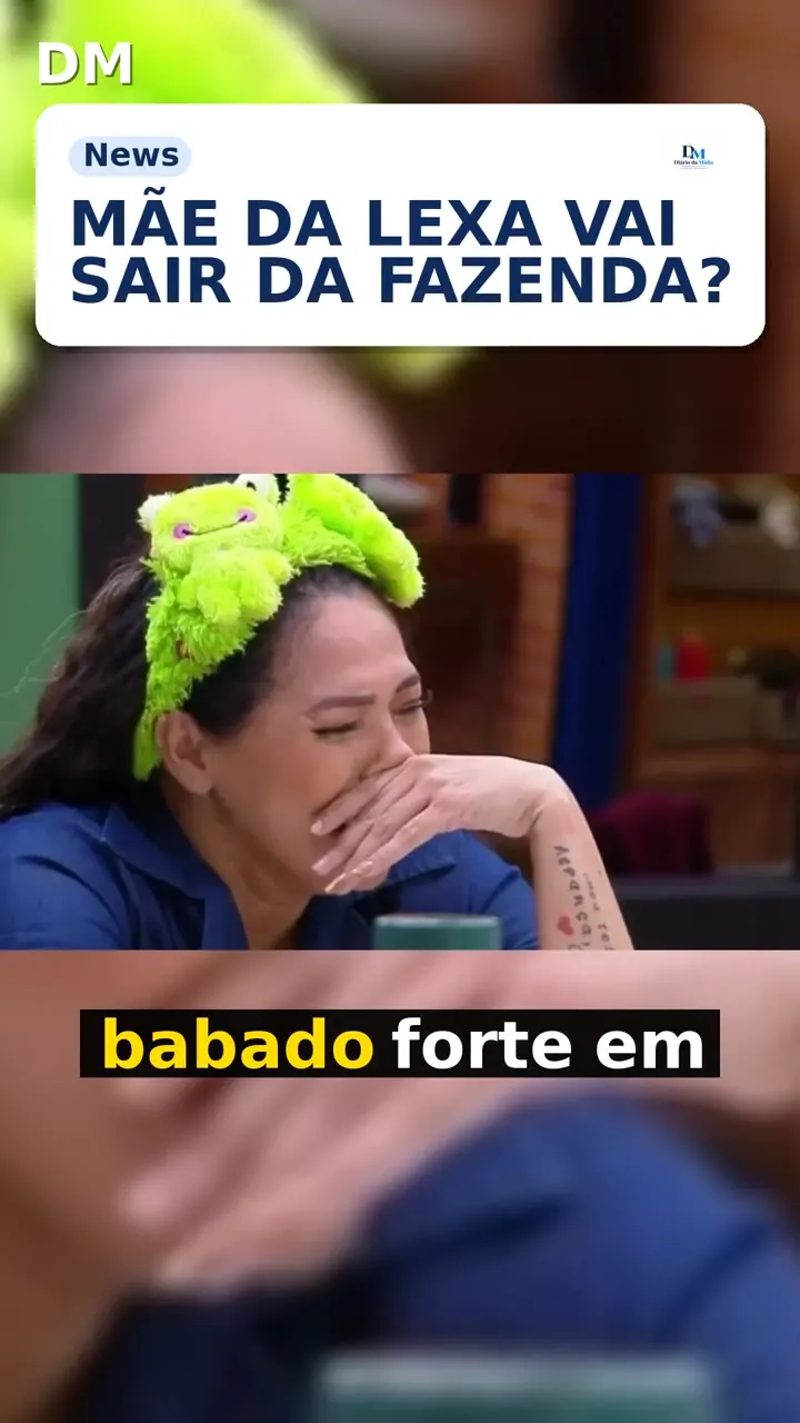 A Fazenda 18: mãe de Lexa ameaça deixar o programa se Giovanna Gold ficar