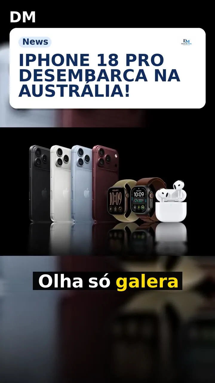 iPhone 18 Pro: primeiras entregas chegam a clientes na Austrália