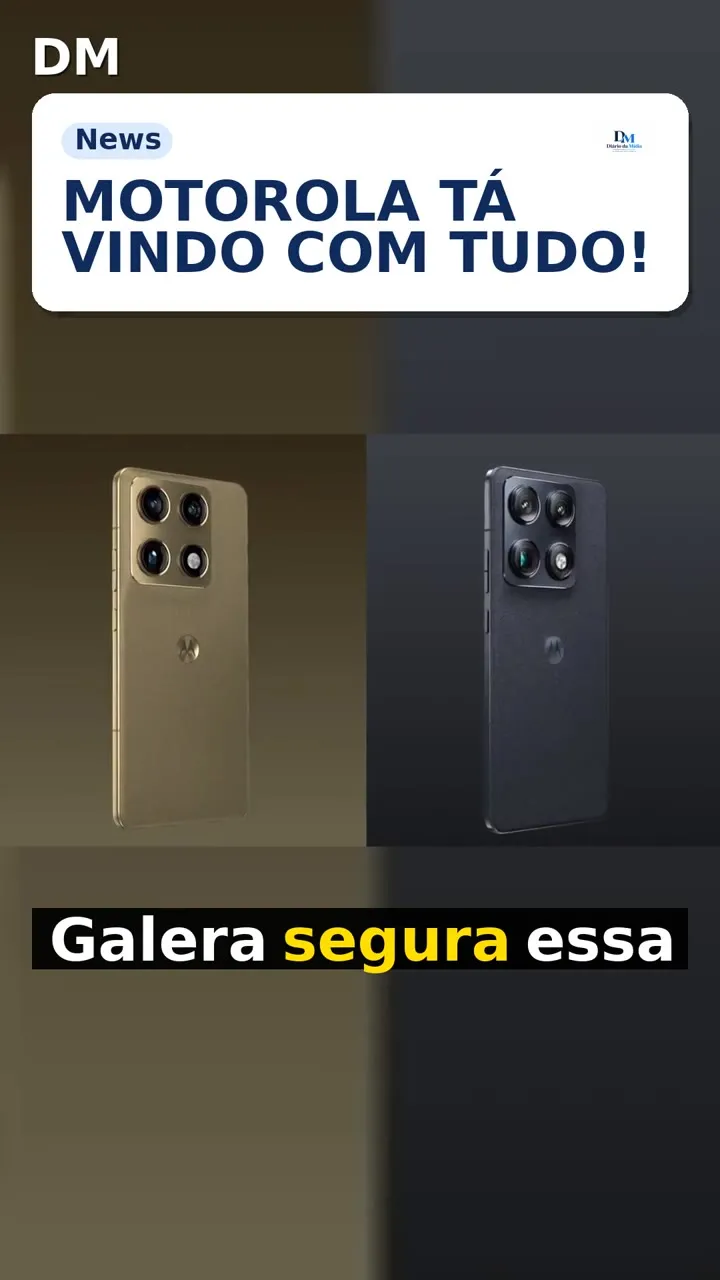 Motorola Signature 27 chega com câmera "melhor que iPhone"