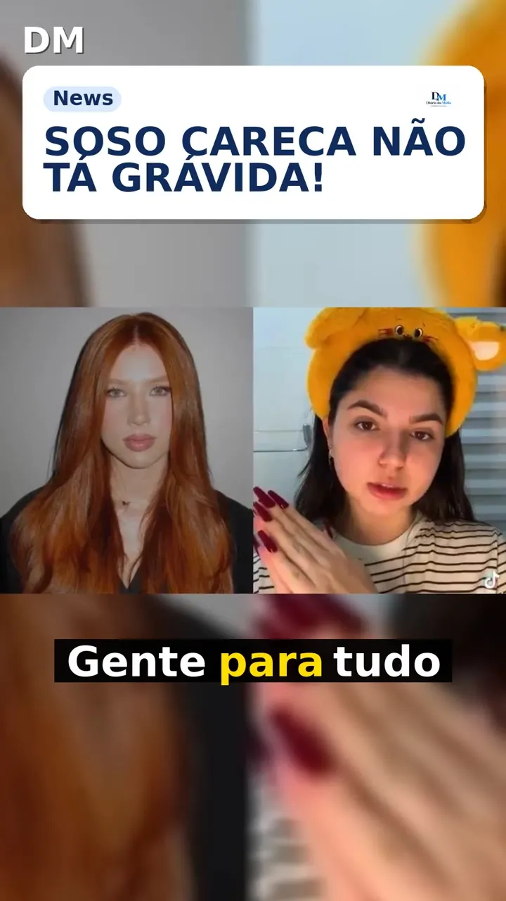 Soso Careca: amiga nega boato de gravidez em vídeo no TikTok