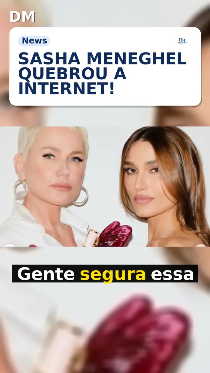 Sasha Meneghel lança Mondepars com três fragrâncias