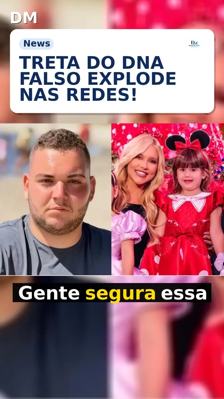 Marduzinn divulga falso teste de DNA sobre filha de Virginia