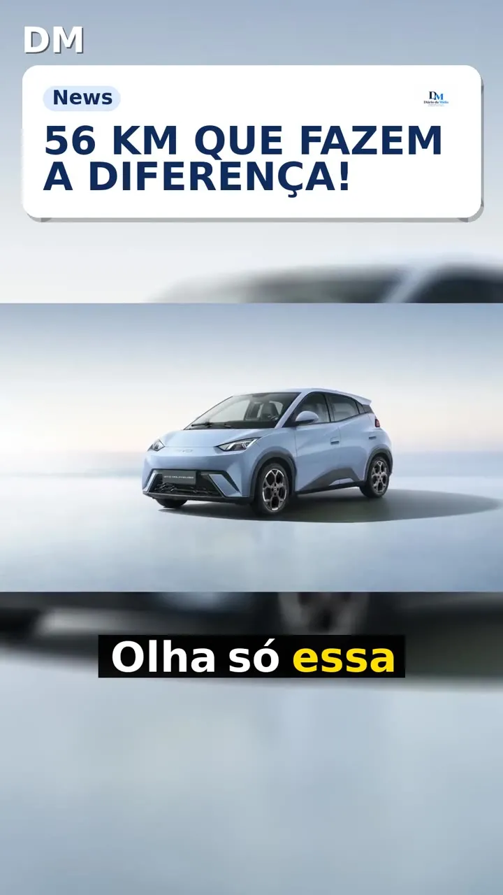 BYD Dolphin Mini: GS tem 56 km a mais de autonomia