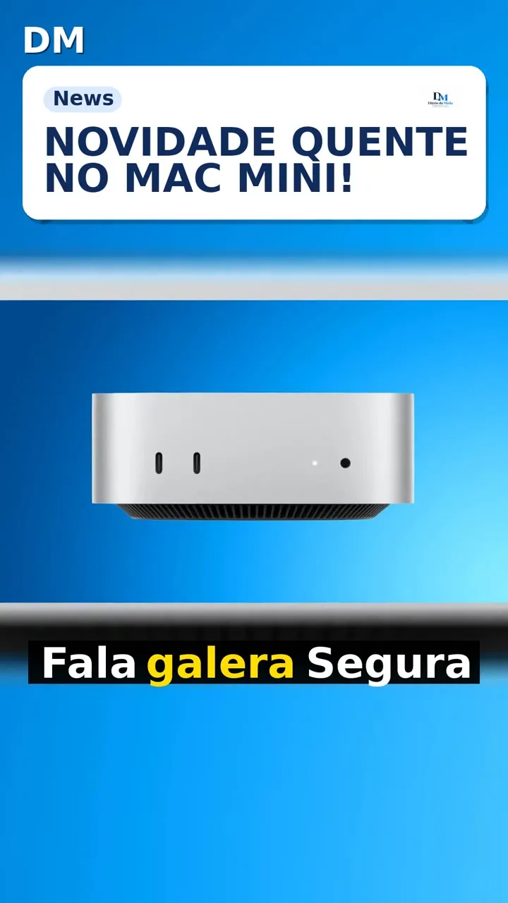 Mac mini: SSD soldado e 256GB tem velocidade pela