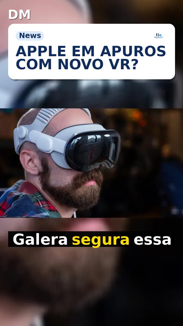 Apple N224: sucessor do Vision Pro em "suporte de vida"