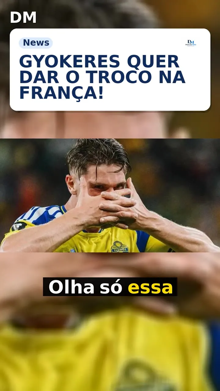 Gyokeres busca revanche contra França após final dolorosa