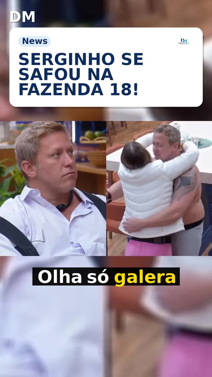 A Fazenda 18: VAR confirma que Serginho não cometeu assédio