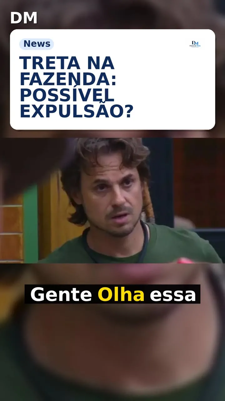 A Fazenda: Daniel corre risco de expulsão após cutucão