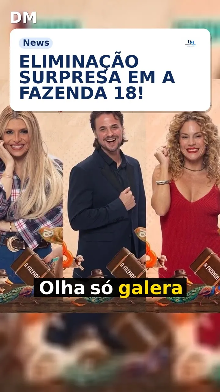 A Fazenda 18: enquete parcial aponta eliminação com rejeição