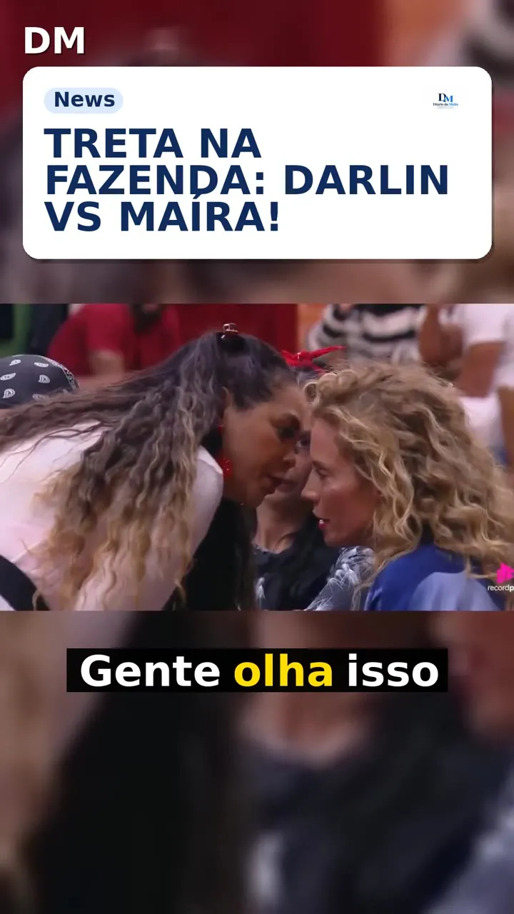 A Fazenda 18: Darlin explode contra Maíra após permanência no jogo