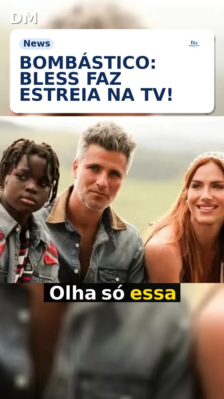 Bless estreia na Globo como Cayman II em A Nobreza do Amor