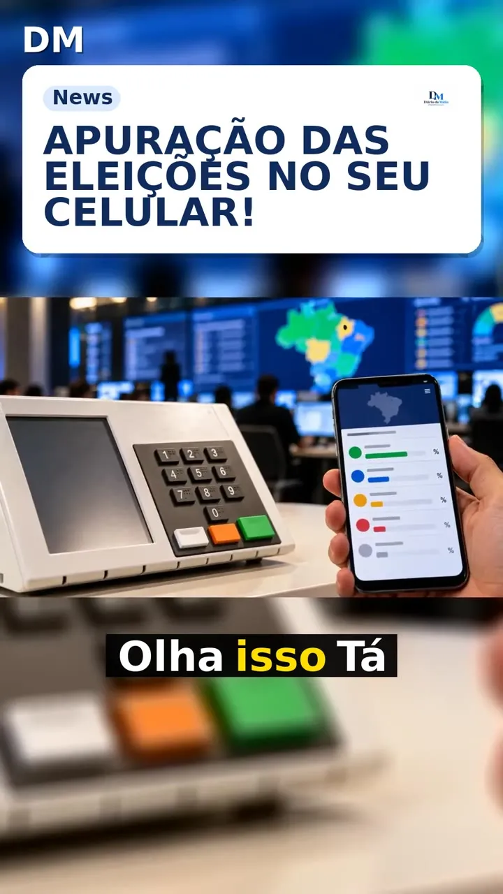 Eleições 2026: TSE libera apuração ao vivo pelo Portal e app