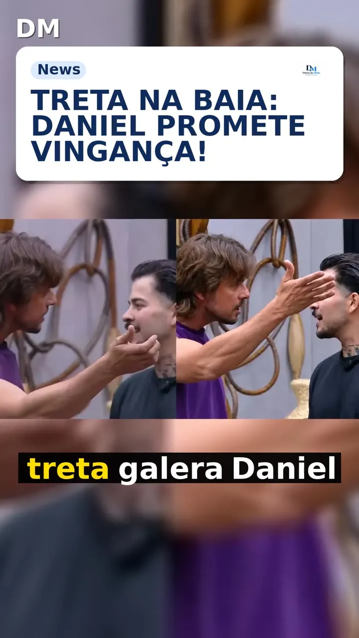 A Fazenda: Daniel Erthal promete vingança após ir para a Baia