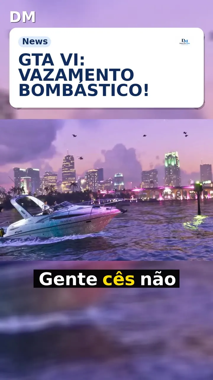 GTA VI: vazamento de 25 minutos mostra nudez de personagens
