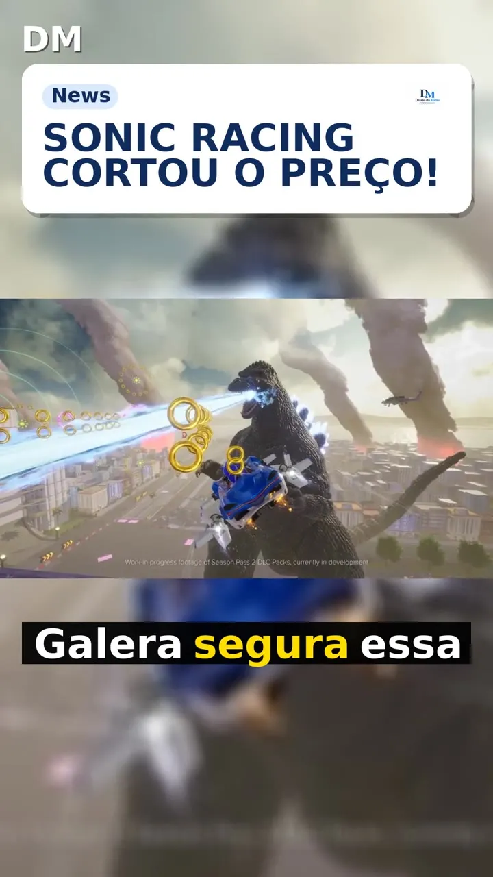 Sonic Racing: CrossWorlds corta preço oficial de US$70 para US$40