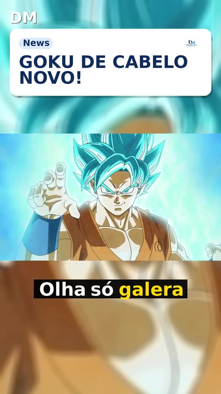 Dragon Ball Z: Goku ganha nova forma e muda o cabelo