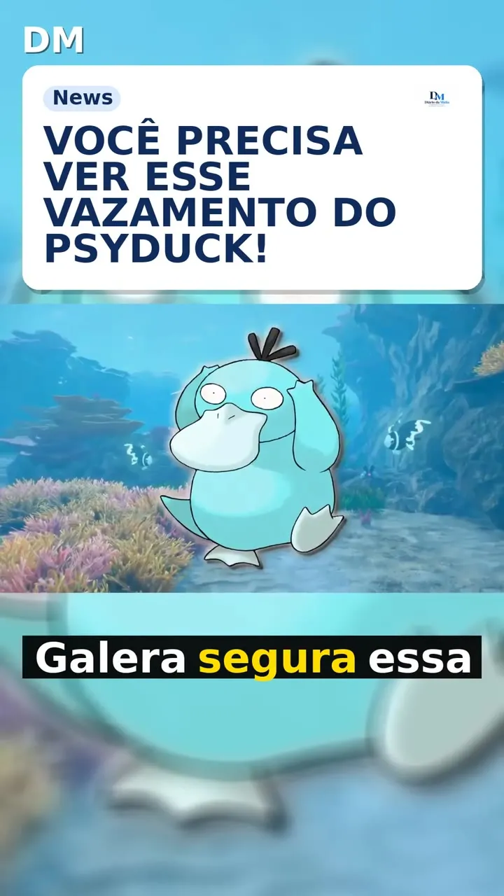 Pokémon Winds & Waves: nova evolução do Psyduck aparece online