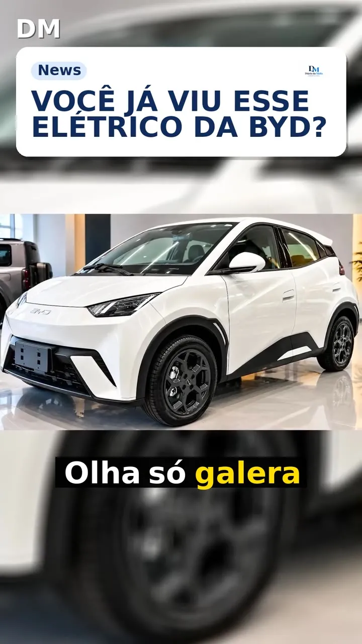 BYD Dolphin Mini: versão GS chega às lojas por R$ 119.990