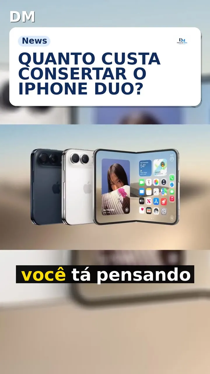 iPhone Duo: conserto sem AppleCare+ pode chegar a US$ 1.499