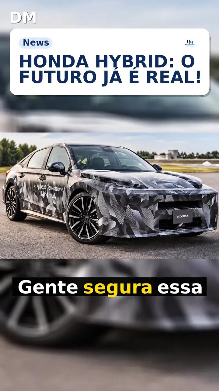 Honda lança 'Honda Hybrid' e prepara cerca de 15 híbridos globais