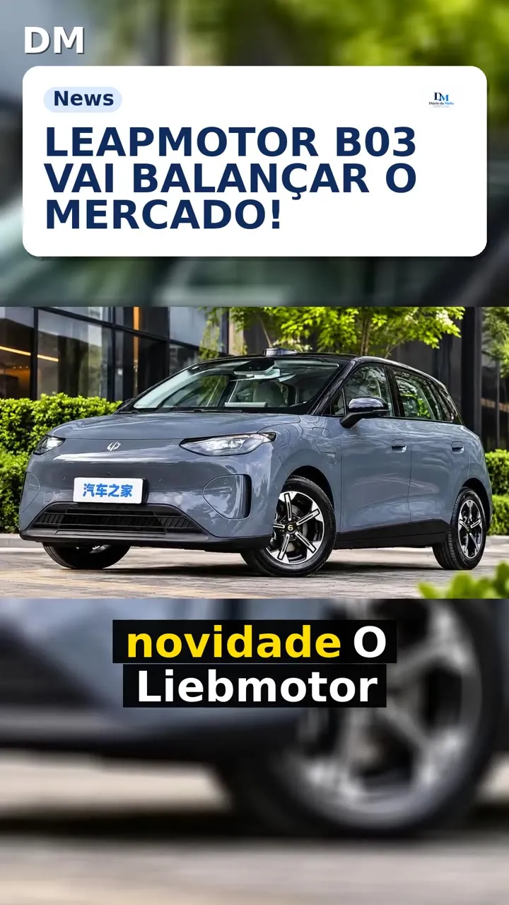Leapmotor B03: hatch chega com até 197 cv e mira BYD Dolphin