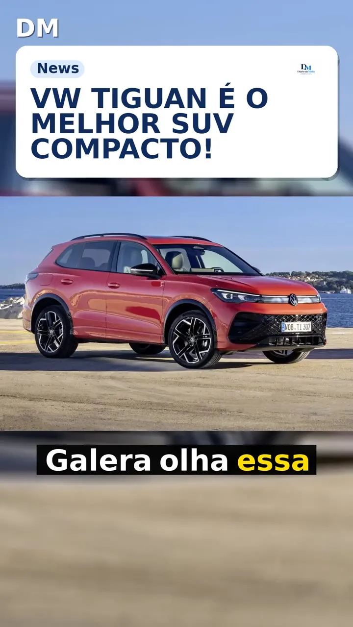VW Tiguan SEL R-Line vence como melhor SUV compacto nos EUA
