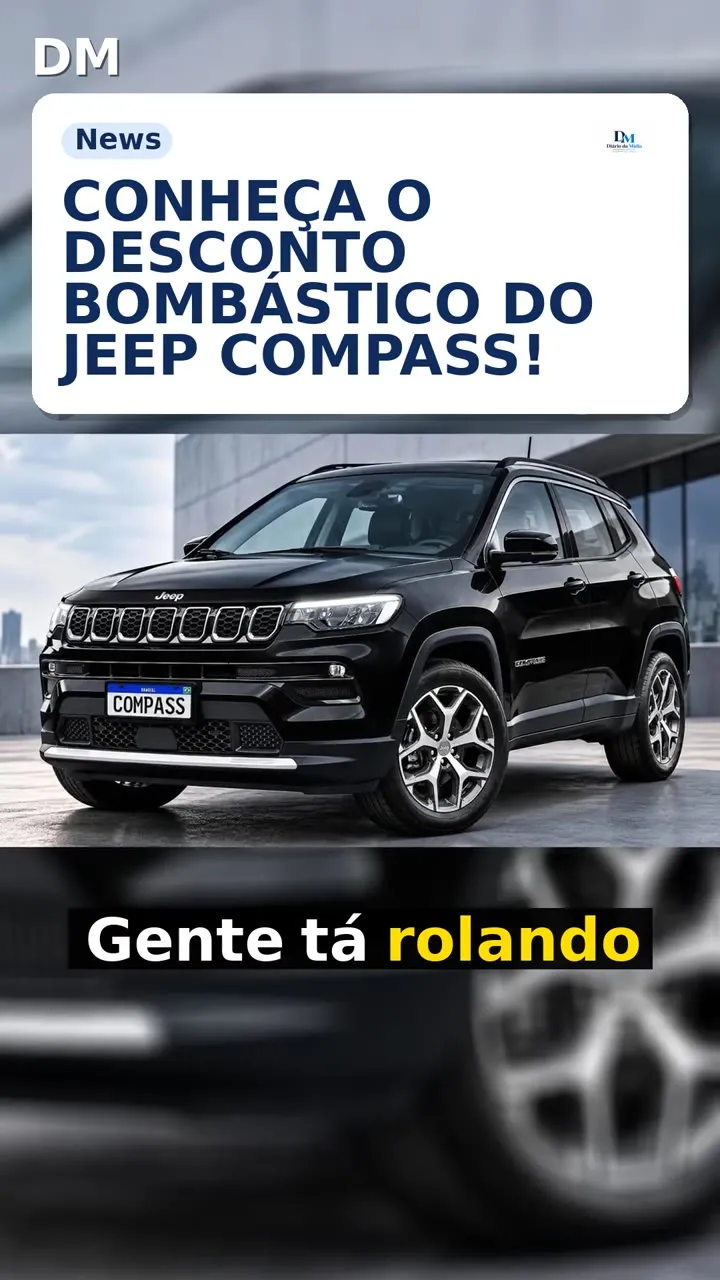 Jeep Compass Longitude: ofertas de até R$ 30.100 abaixo da tabela