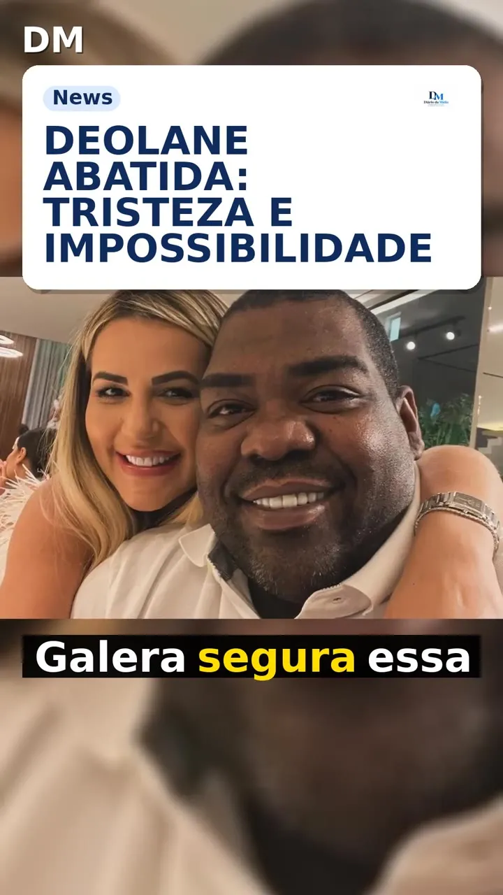Deolane Bezerra profundamente abatida com morte de Nego Jader