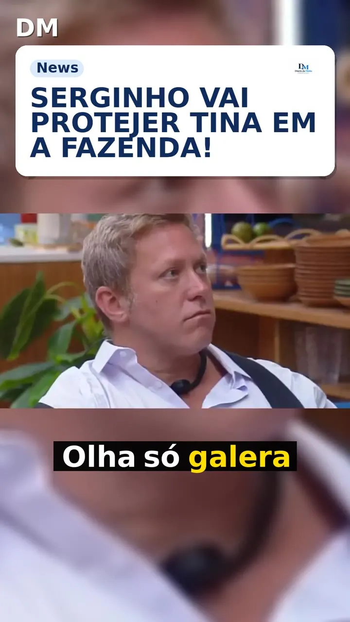A Fazenda 18: Serginho promete proteger Tina com o Lampião