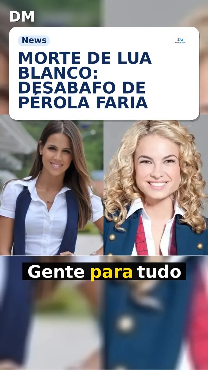 Lua Blanco: Pérola Faria lamenta não ter feito as pazes