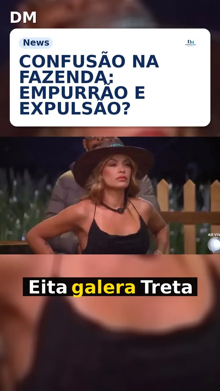 A Fazenda 18: Fran Almeida empurra Ana Bruna e vira alvo de expulsão