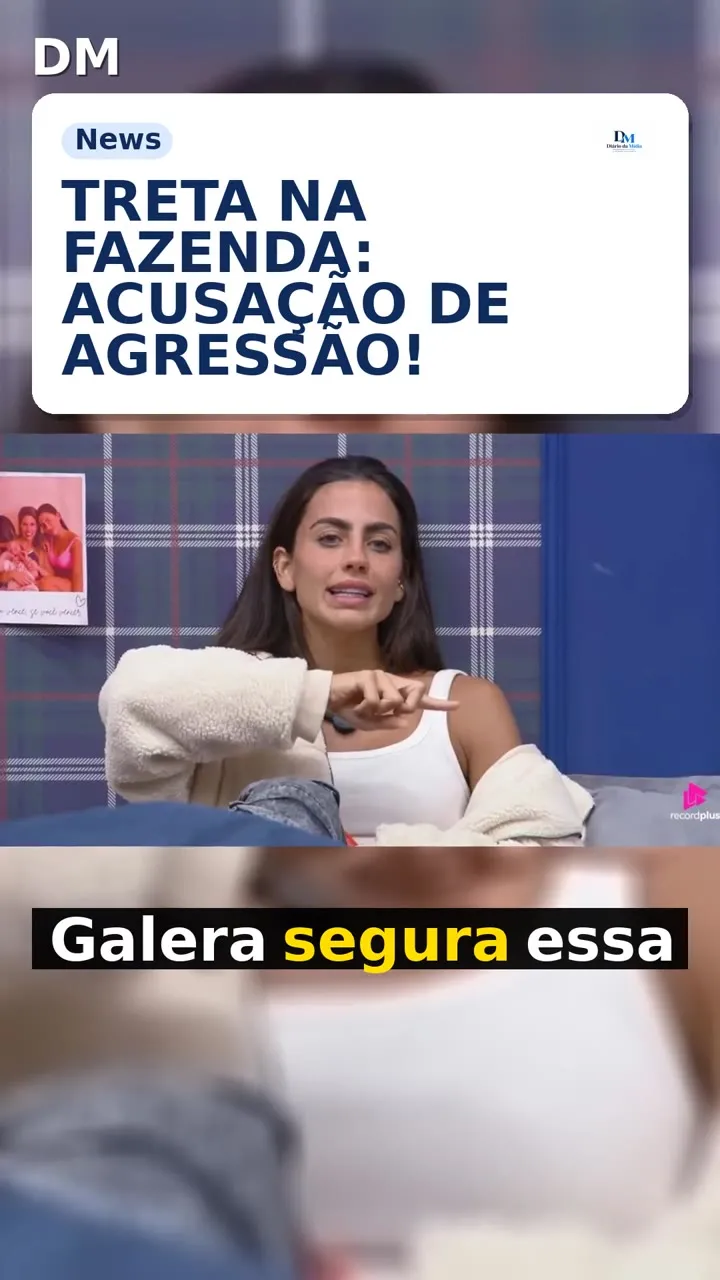 A Fazenda: Catherine acusa Ana Bruna de forjar agressão