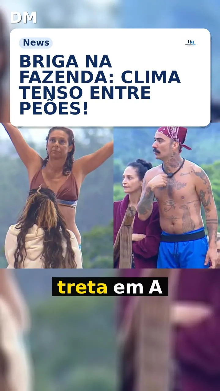 A Fazenda 18: Giovanna Gold provoca revolta ao ofender Mayk Leão