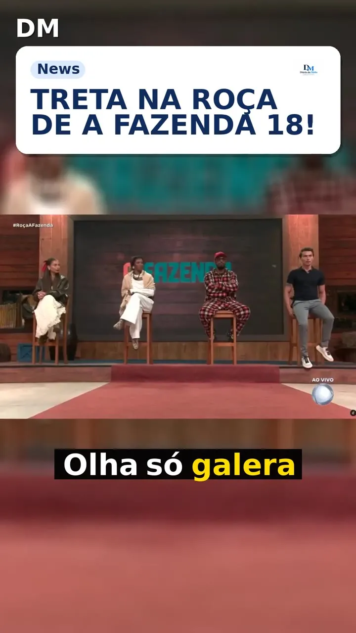 A Fazenda 18: Roça tensa com Catherine, Tina, Thaíde e Gabriel