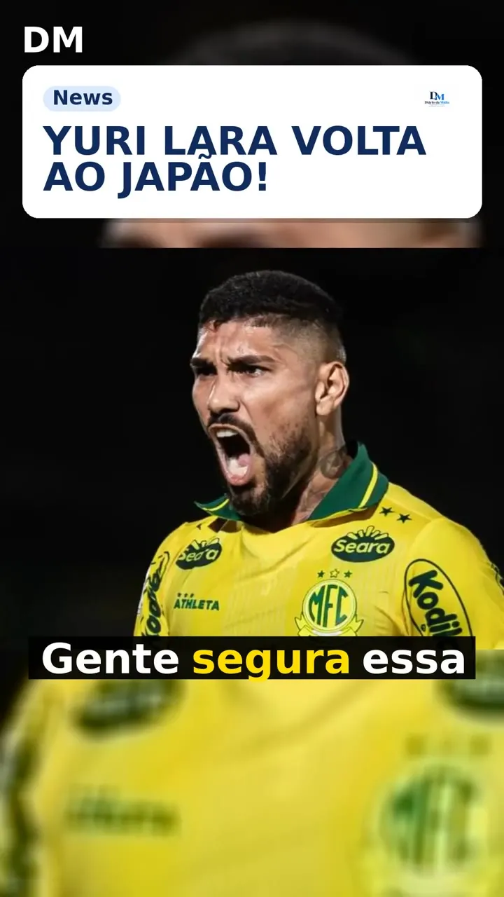 Yuri Lara volta ao Japão ao acertar transferência após 103 jogos