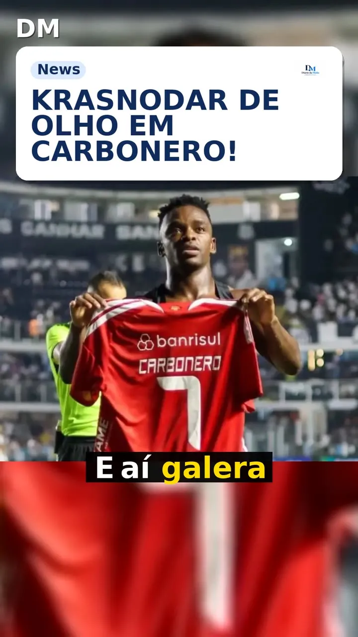 Krasnodar mira Johan Carbonero; Inter só aceita oferta maior