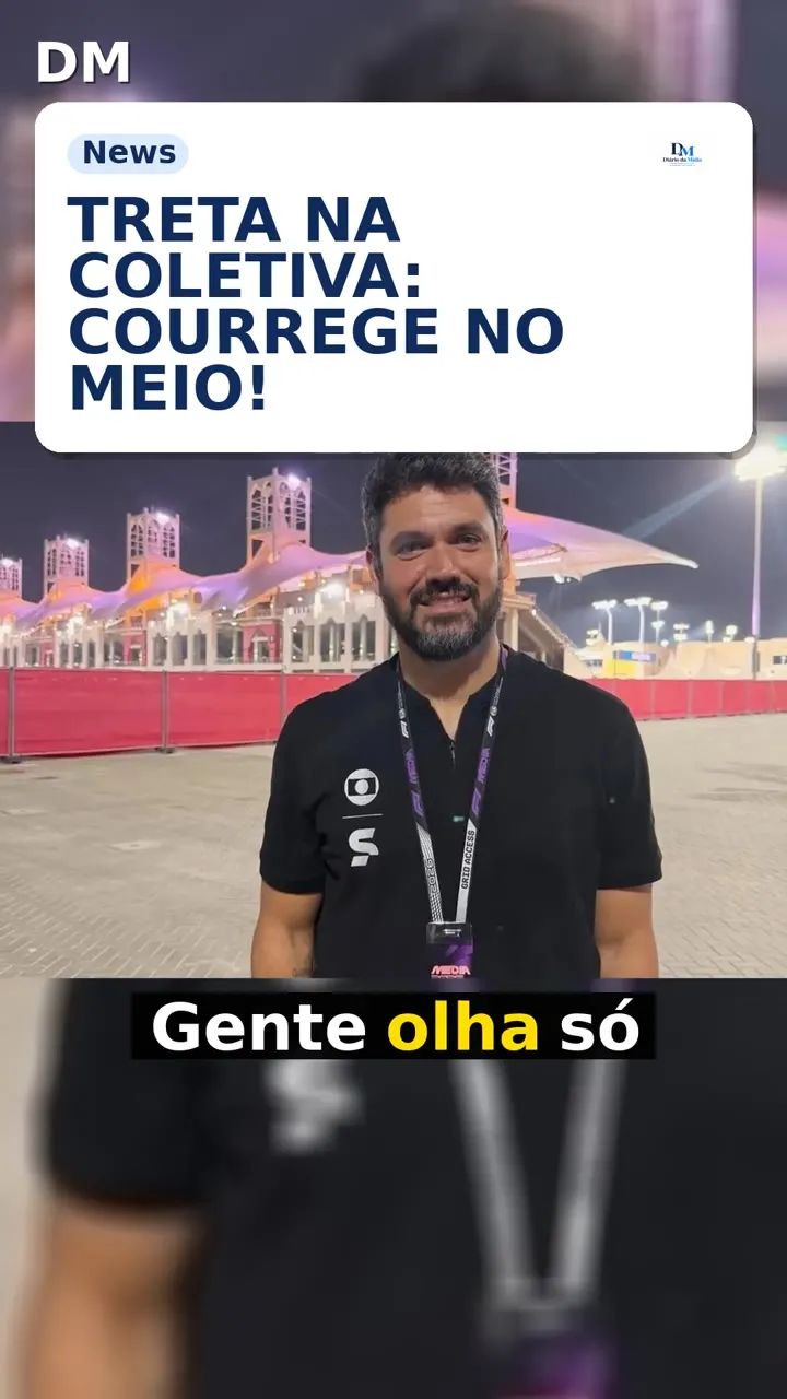 Courrege acusado de bater na mão de repórter; coletiva interrompida